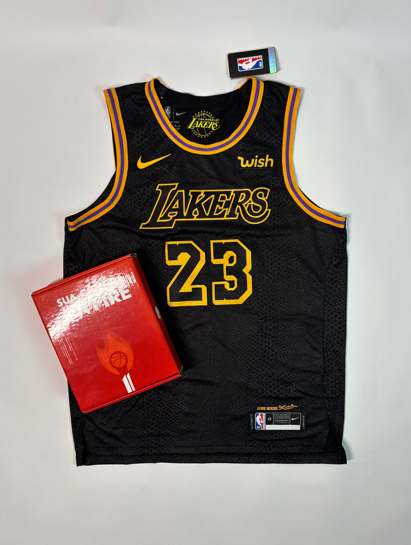 Regata NBA - Los Angeles Lakers Mamba Edition Authentic Version | PRONTA ENTREGA