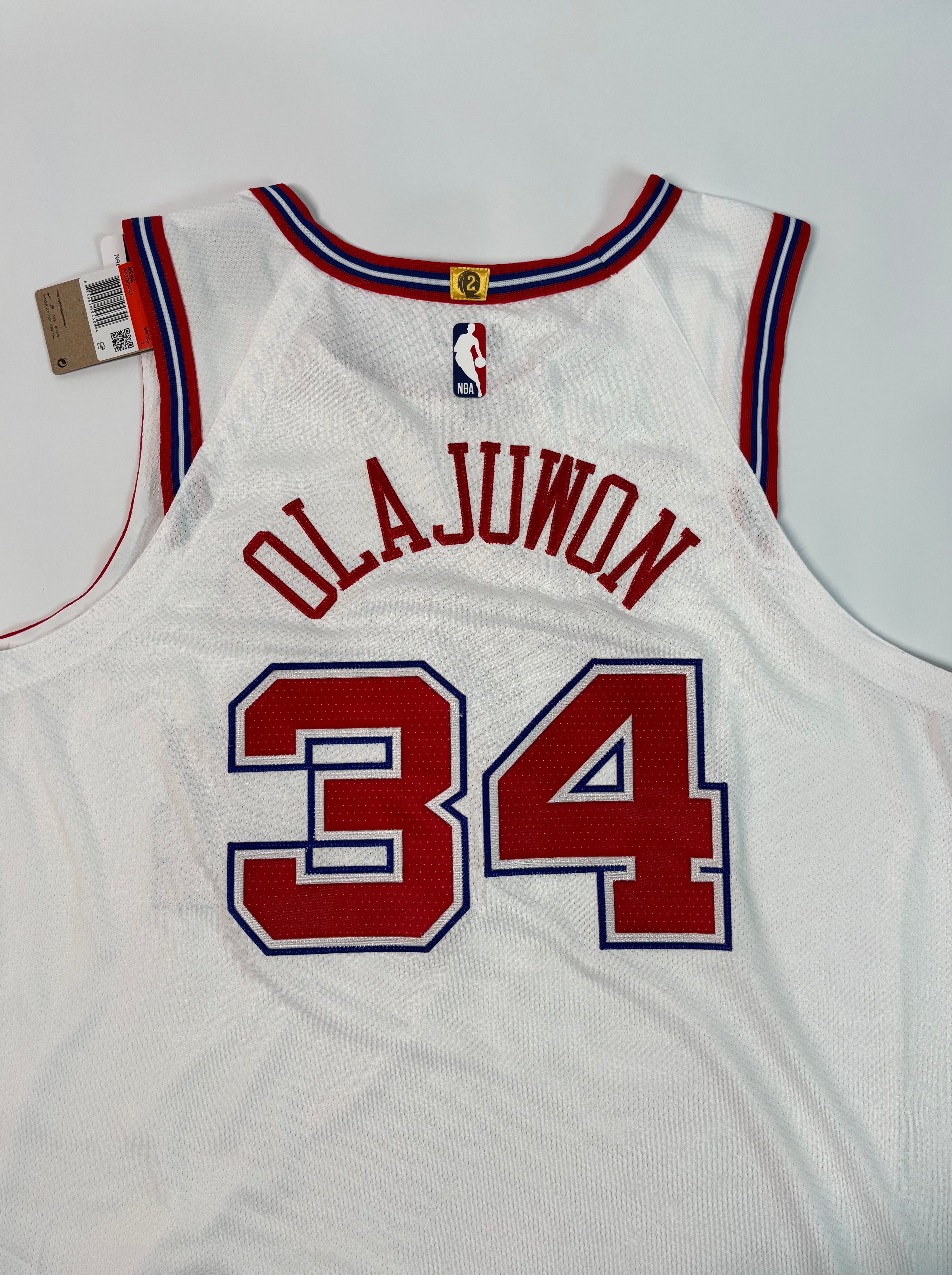 Regata NBA - Houston Rockets City Edition 23/24 Authentic Version | PRONTA ENTREGA #OLAJUWON Lendas Autênticas