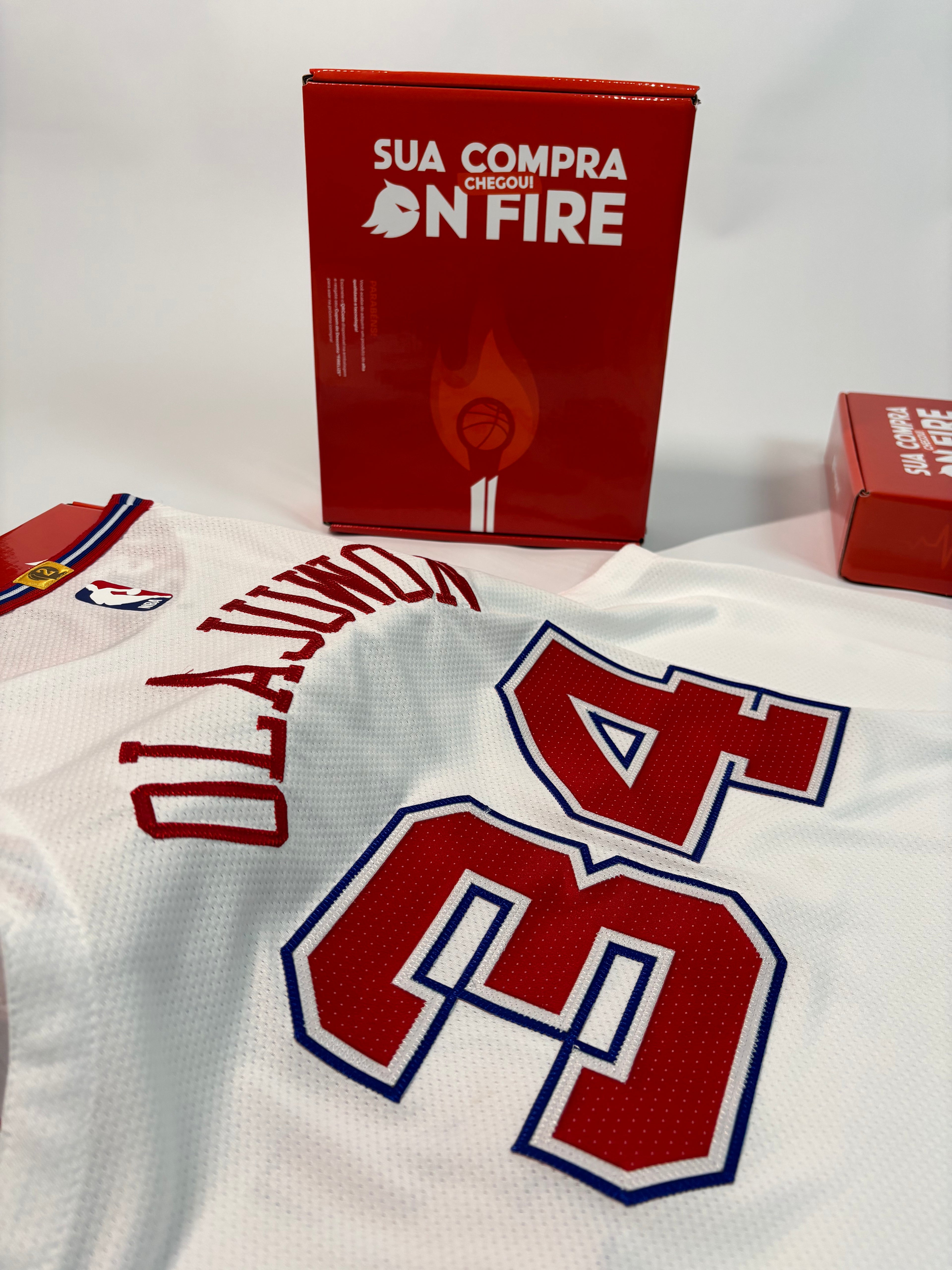 Regata NBA - Houston Rockets City Edition 23/24 Authentic Version | PRONTA ENTREGA #OLAJUWON Lendas Autênticas