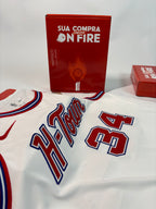 Regata NBA - Houston Rockets City Edition 23/24 Authentic Version | PRONTA ENTREGA #OLAJUWON Lendas Autênticas