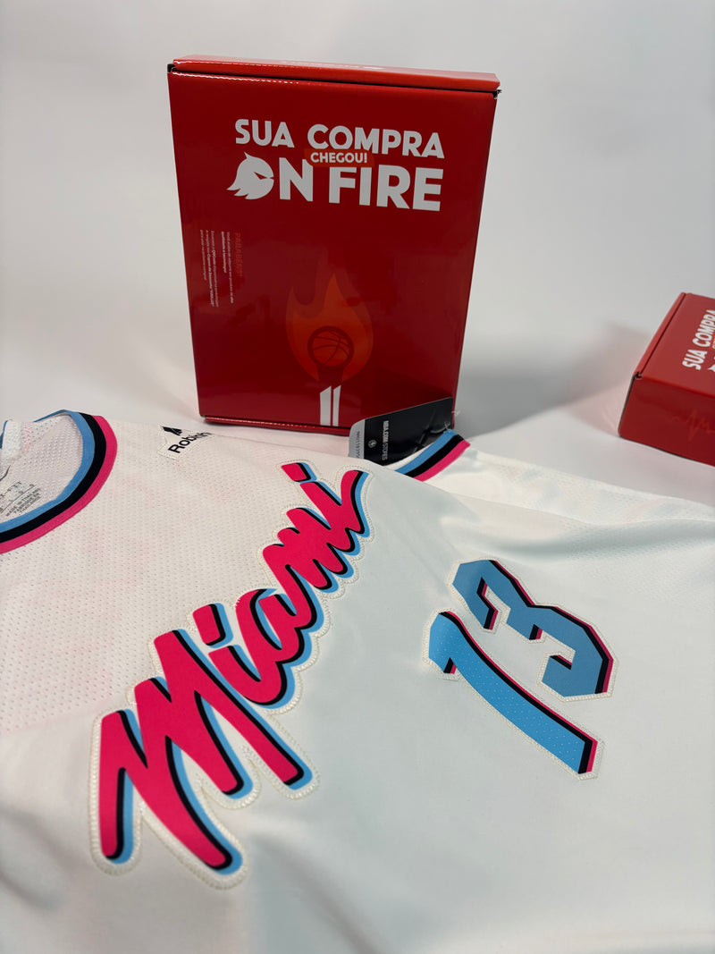 Regata NBA - Miami Heat City Edition 24/25 Authentic Version | PRONTA ENTREGA