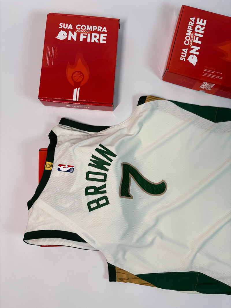 Regata NBA - Boston Celtics City Edition 23/24 Authentic Version | PRONTA ENTREGA
