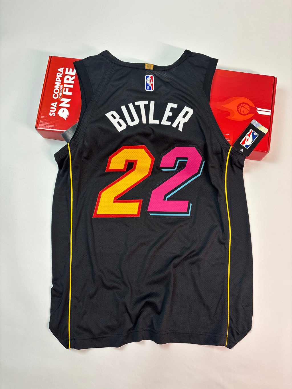 Regata NBA - Miami Heat City Edition 21/22 Authentic Version | PRONTA ENTREGA