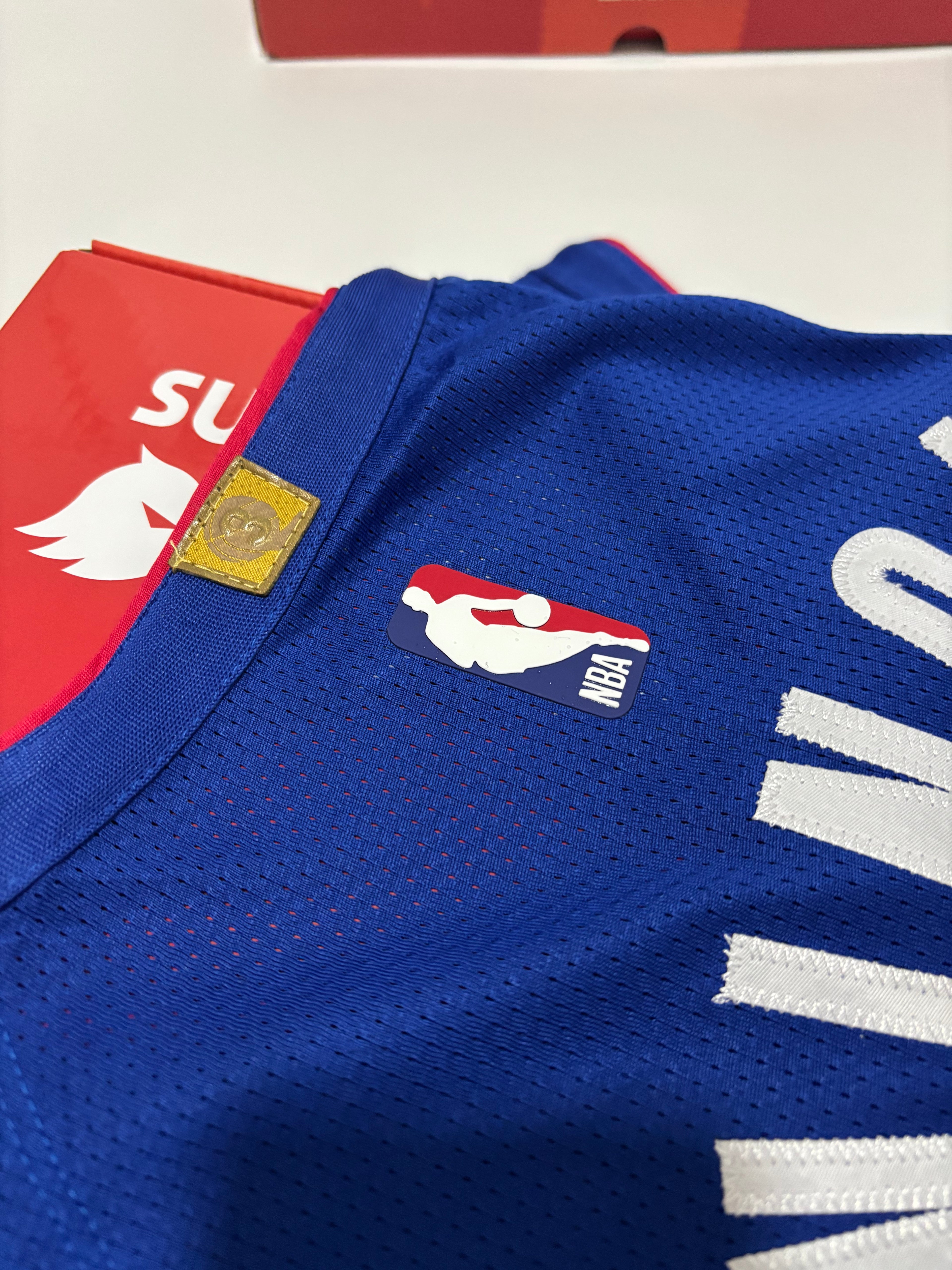 Regata NBA - Detroit Pistons Icon Edition Authentic Version | PRONTA ENTREGA