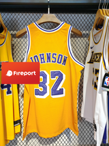 Regata NBA Retrô - Los Angeles Lakers 1984/85 Mitchell & Ness