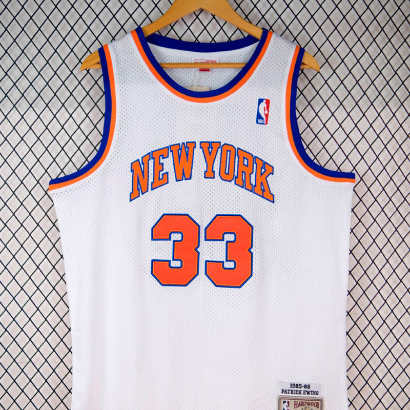 Regata NBA Retrô - New York Knicks 1985/86 Mitchell & Ness