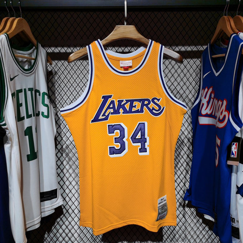 Regata NBA Retrô - Los Angeles Lakers 1996/97 Mitchell & Ness