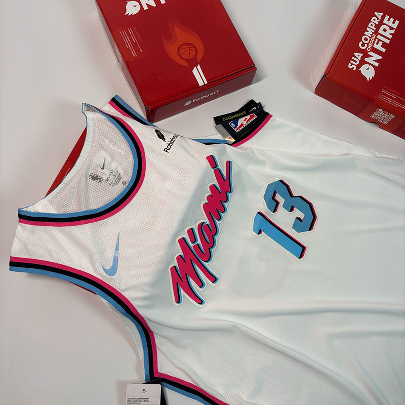 Regata NBA - Miami Heat City Edition 24/25 Authentic Version | PRONTA ENTREGA