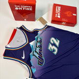 Regata NBA - Utah Jazz Classic Edition 22/23 Authentic Version | PRONTA ENTREGA #MALONE Lendas Autênticas