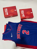 Regata NBA - Detroit Pistons Icon Edition Authentic Version | PRONTA ENTREGA