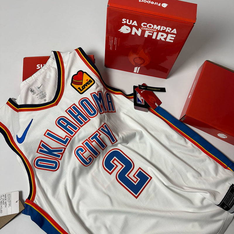 Regata NBA - Oklahoma City Thunder Association Edition Authentic Version | PRONTA ENTREGA
