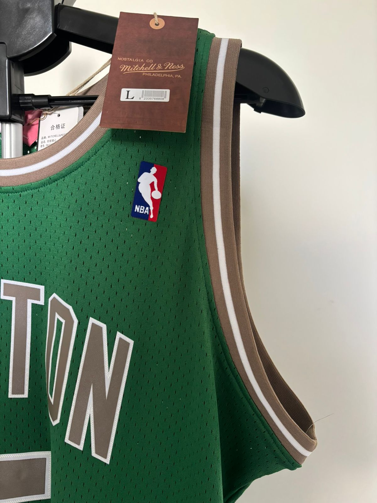 Regata NBA Retrô - Boston Celtics 2007/08 Mitchell & Ness | PRONTA ENTREGA