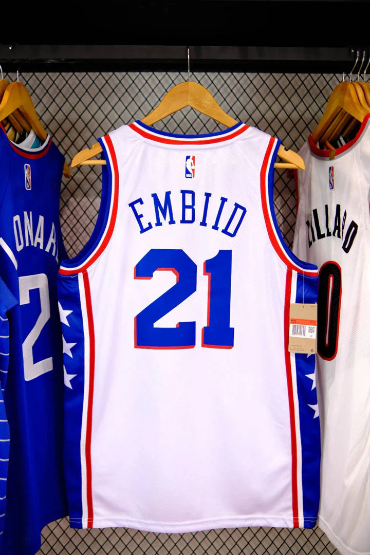 Regata NBA - Philadelphia 76ers Association Edition Swingman Version