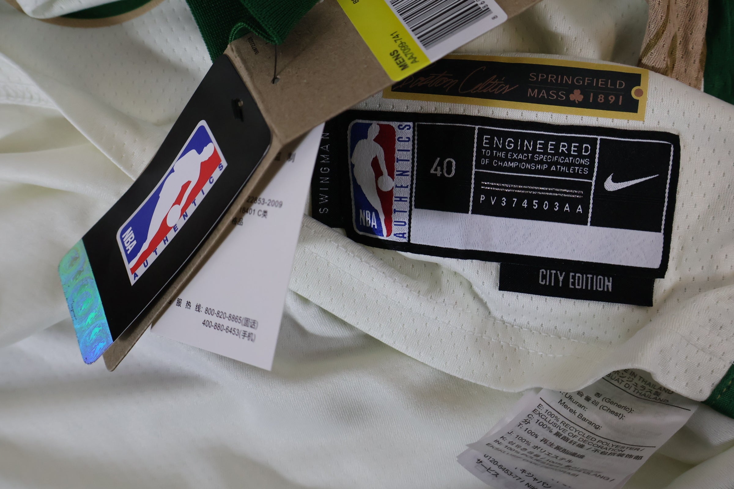 Regata NBA - Boston Celtics City Edition 23/24 Swingman Version