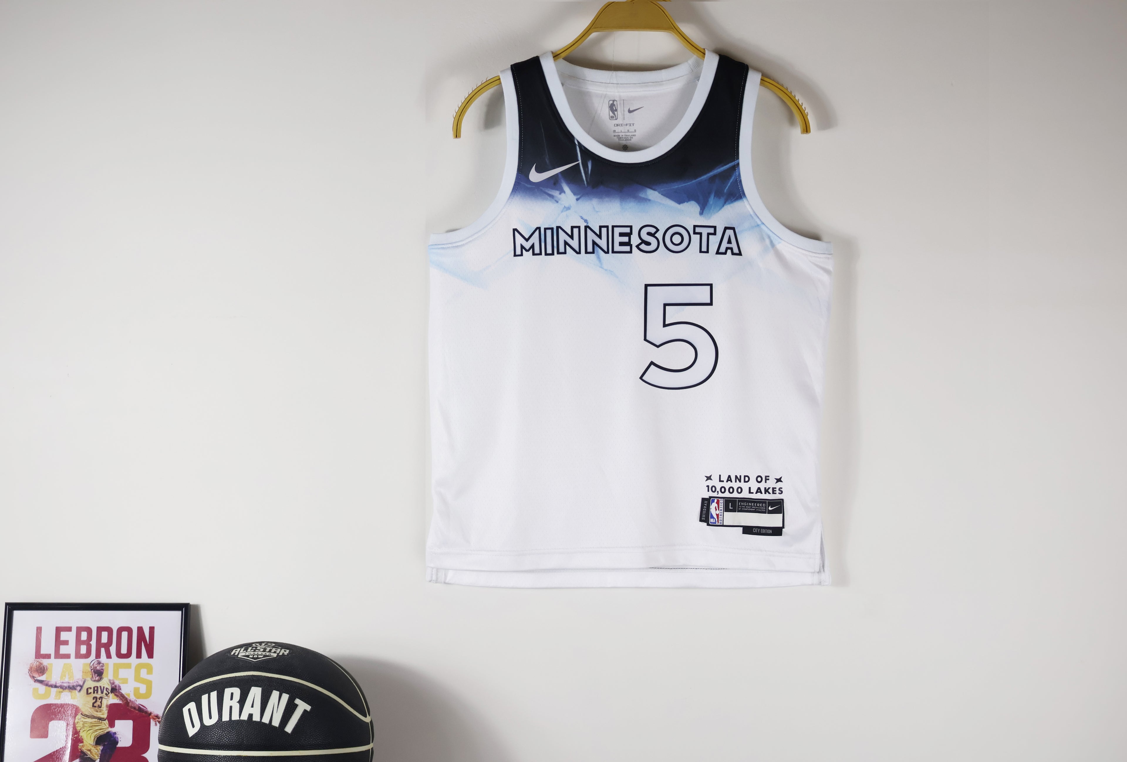 Regata NBA Infantil - Minnesota Timberwolves City Edition