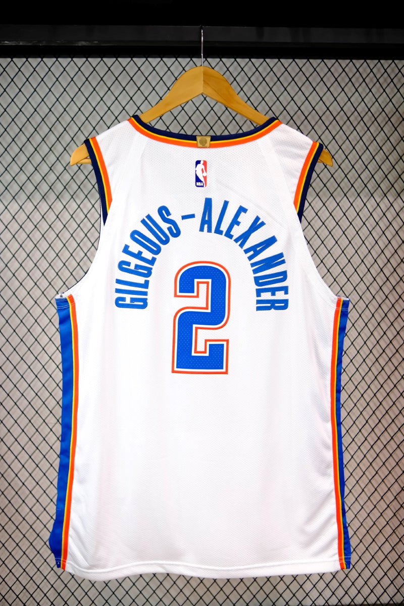 Regata NBA - Oklahoma City Thunder Association Edition 24/25 Authentic Version