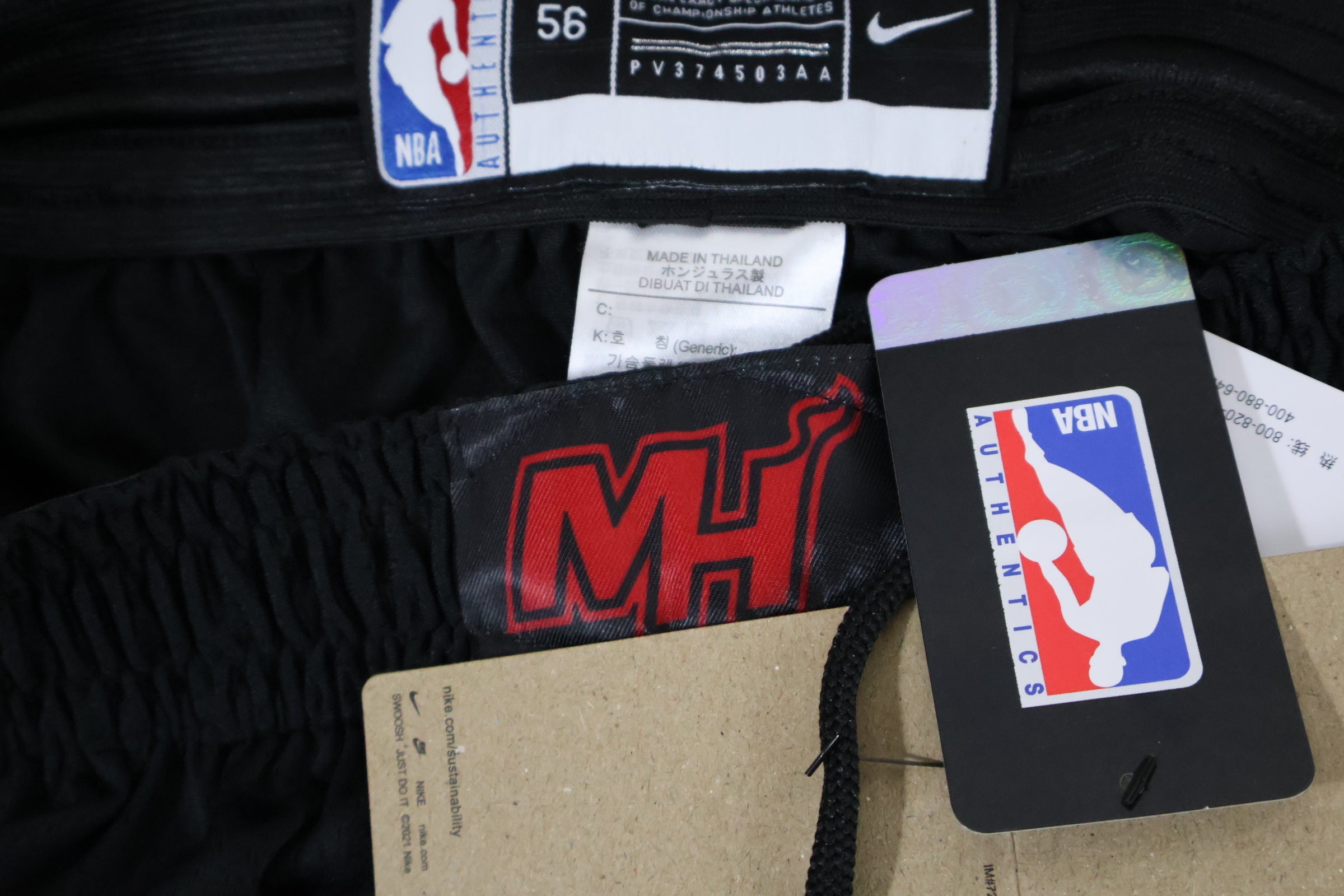 Shorts NBA - Miami Heat City Edition 23/24