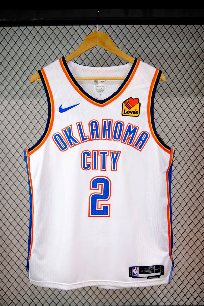 Regata NBA - Oklahoma City Thunder Association Edition 24/25 Authentic Version