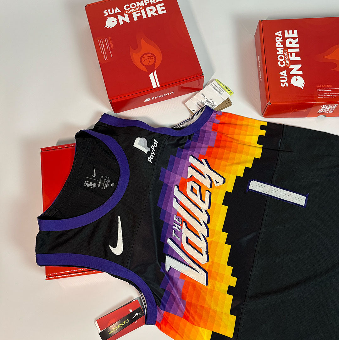 Regata NBA - Phoenix Suns City Edition 20/21 Authentic Version | PRONTA ENTREGA