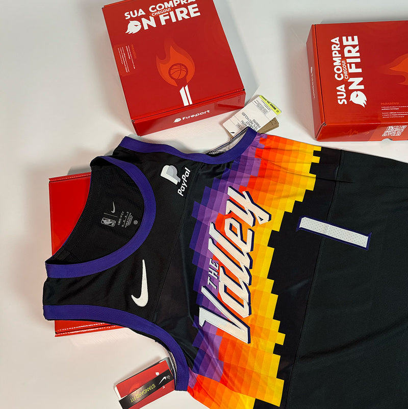 Regata NBA - Phoenix Suns City Edition 20/21 Authentic Version | PRONTA ENTREGA