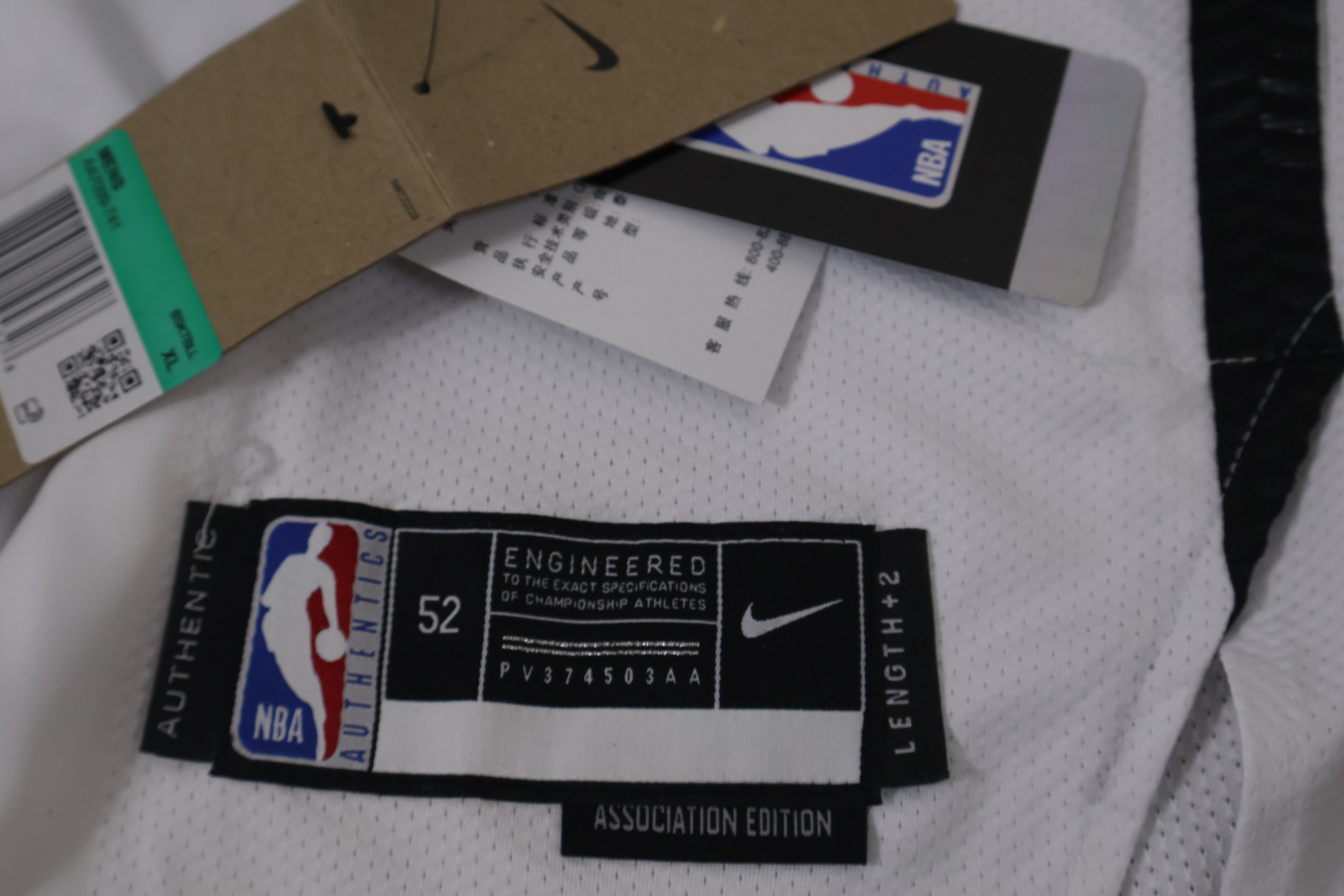 Regata NBA - Brooklyn Nets Association Edition 24/25 Authentic Version