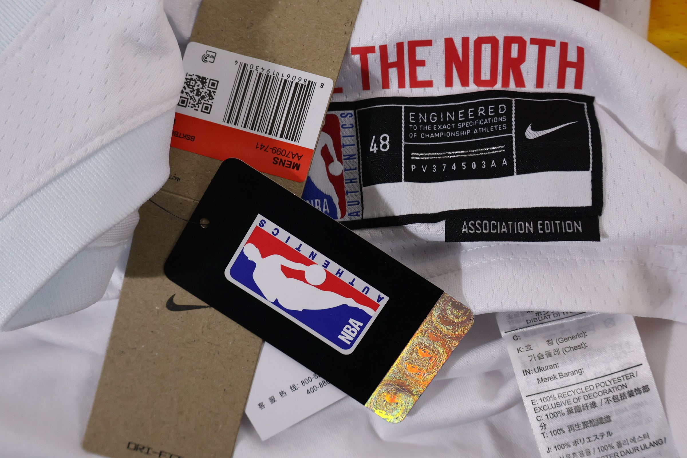 Regata NBA - Toronto Raptors Association Edition Swingman Version