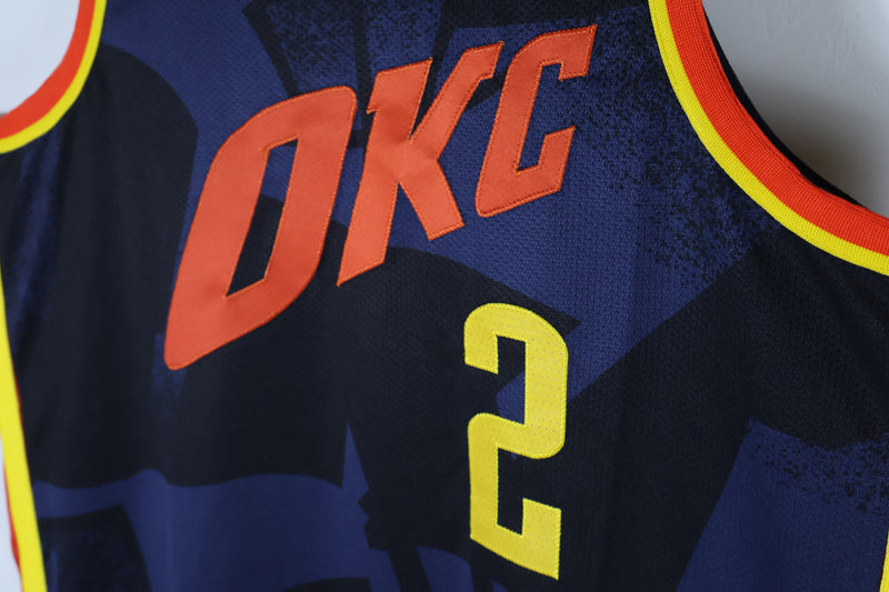 Regata NBA - Oklahoma City Thunder City Edition 23/24 Authentic Version