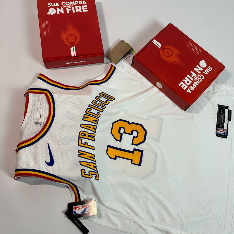 Regata NBA - Golden State Warriors Classic Edition 19/20 Authentic Version | PRONTA ENTREGA