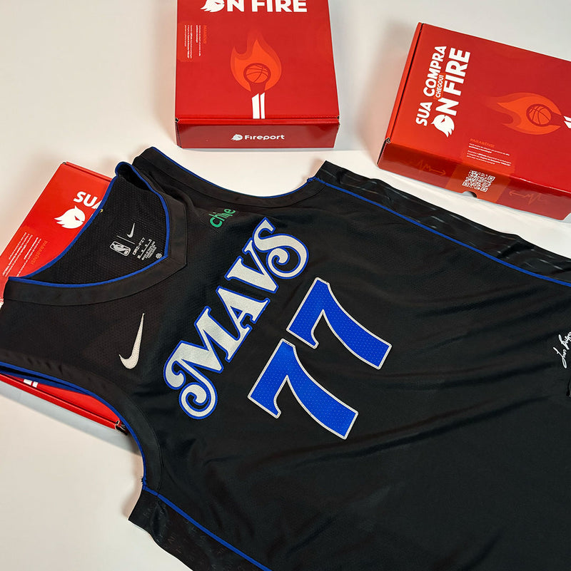 Regata NBA - Dallas Mavericks City Edition 23/24 Authentic Version | PRONTA ENTREGA