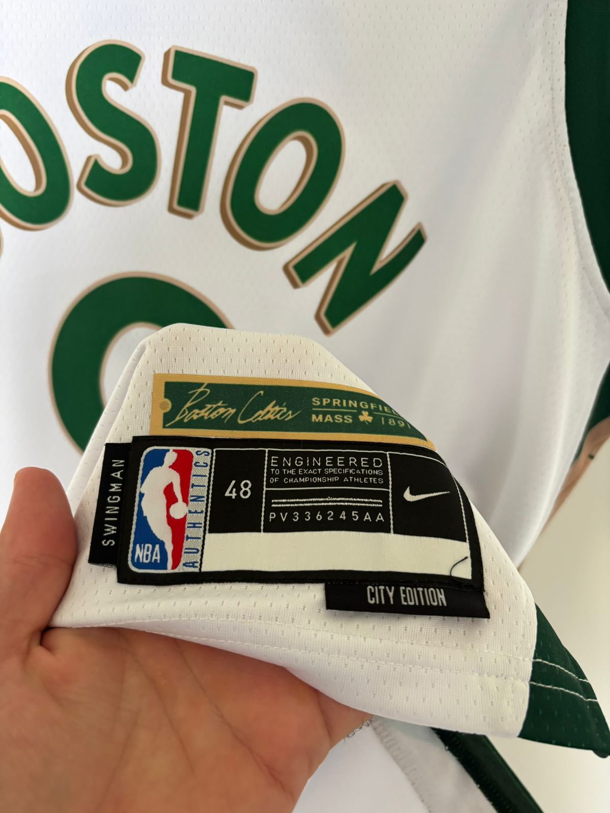 Regata NBA - Boston Celtics City Edition 23/24 Swingman Version | PRONTA ENTREGA