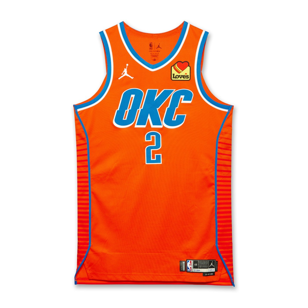 Regata NBA - Oklahoma City Thunder Statement Edition Authentic Version