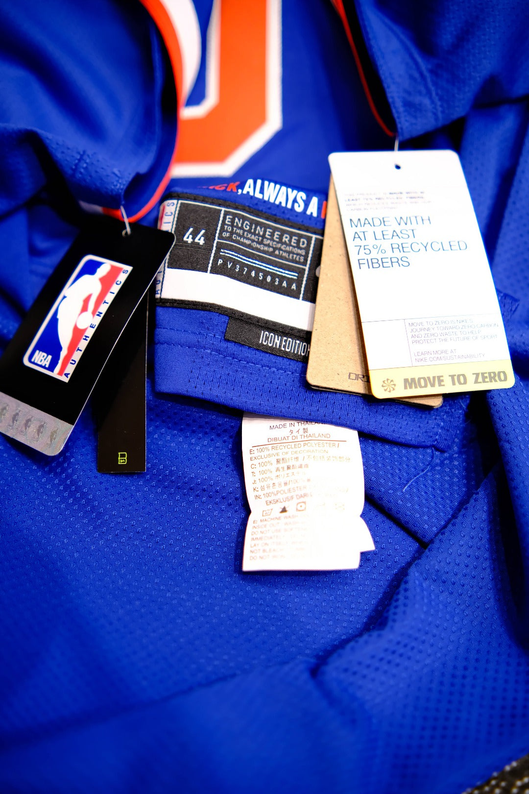 Regata NBA - New York Knicks Icon Edition 24/25 Authentic Version
