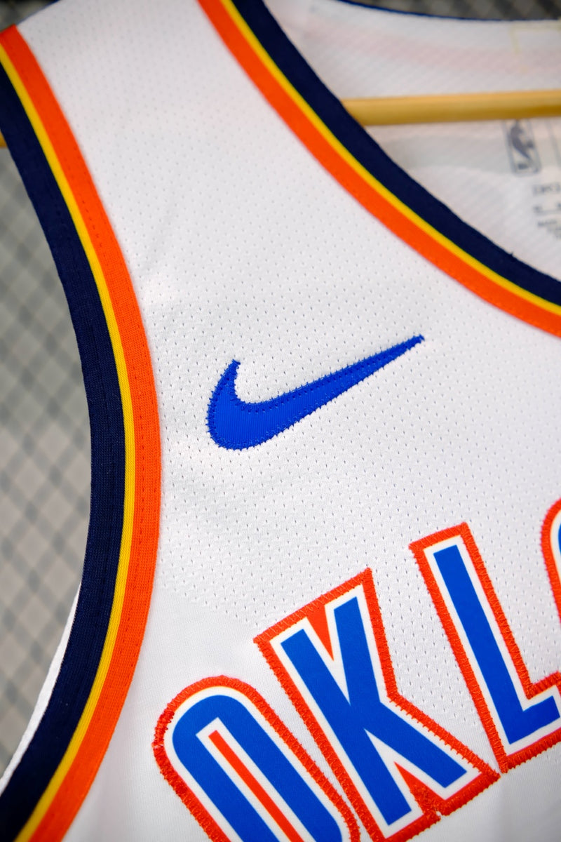 Regata NBA - Oklahoma City Thunder Association Edition 24/25 Authentic Version