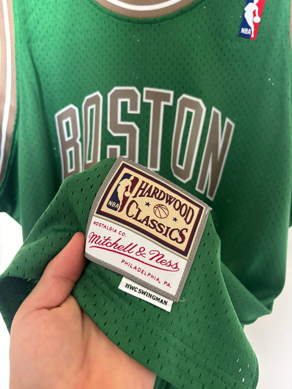 Regata NBA Retrô - Boston Celtics 2007/08 Mitchell & Ness | PRONTA ENTREGA