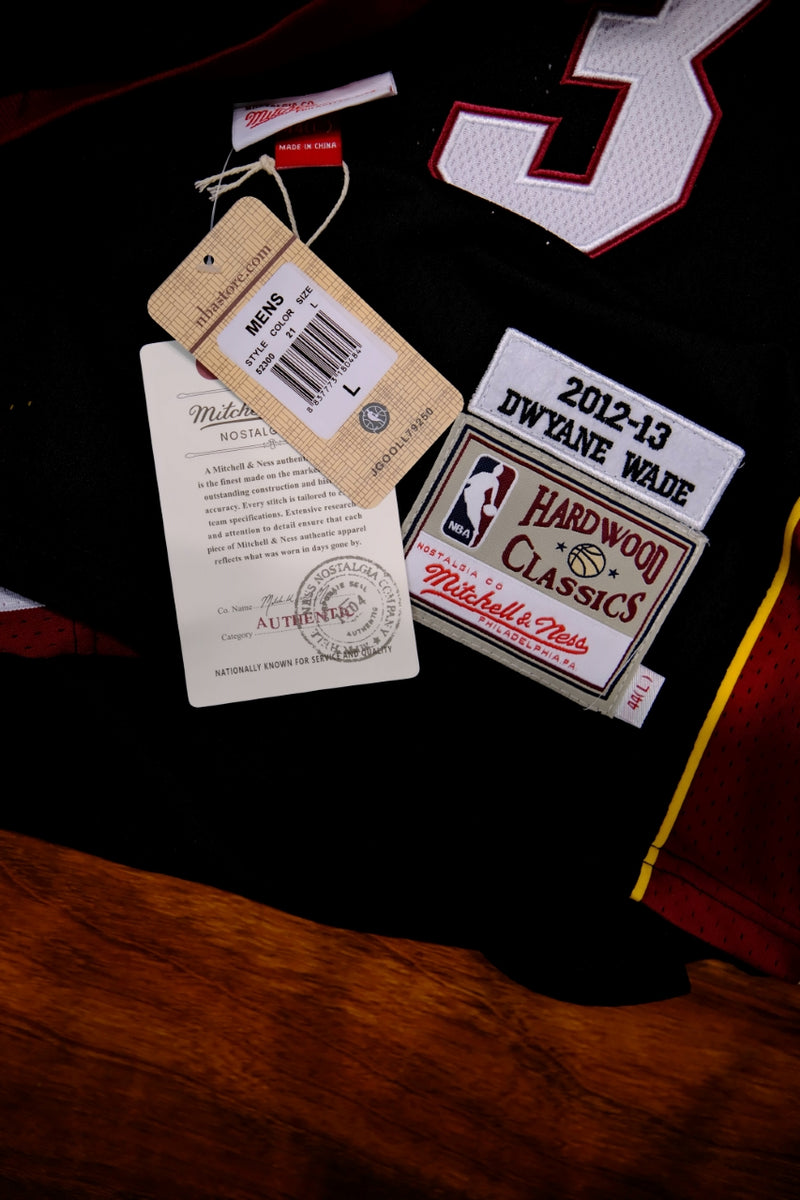 Regata NBA Retrô - Miami Heat 2012/13 Mitchell & Ness