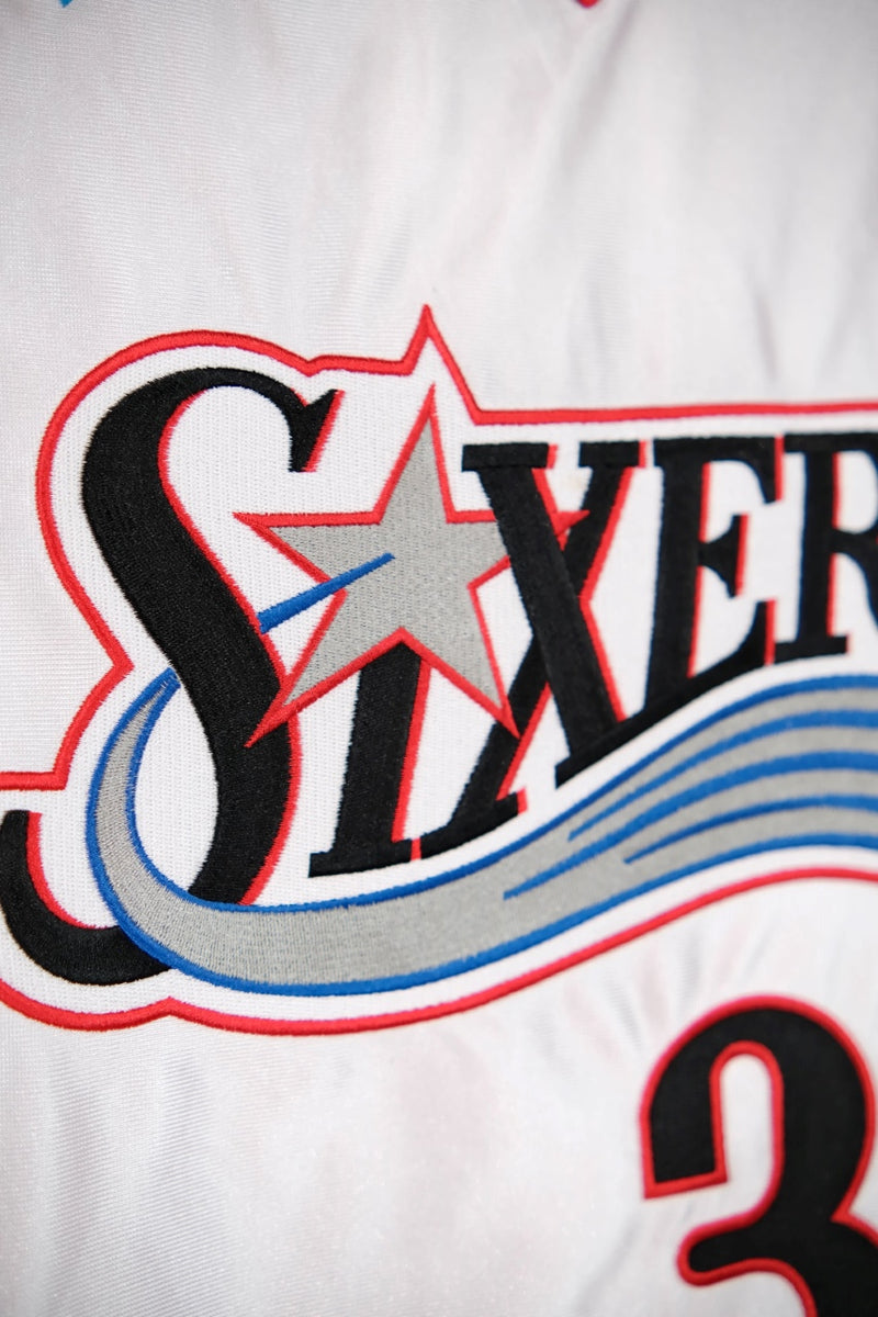 Regata NBA Retrô - Philadelphia 76ers 2001/02 Mitchell & Ness