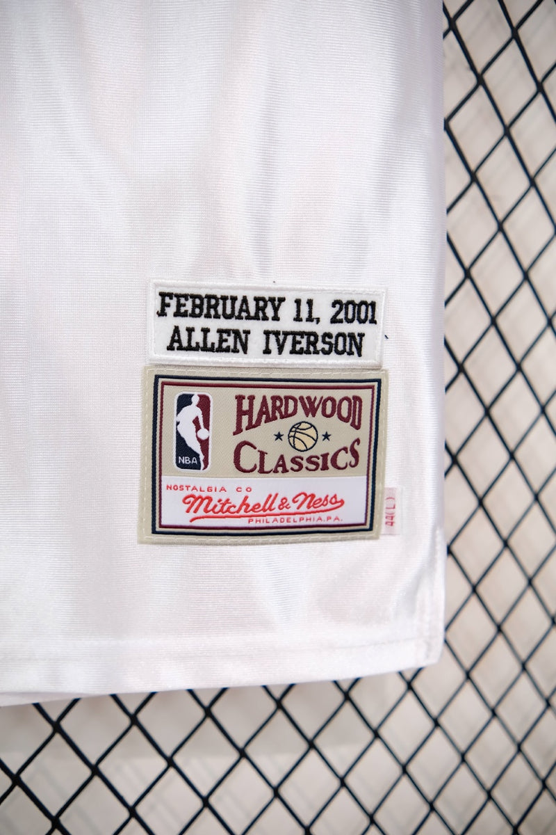 Regata NBA Retrô - Philadelphia 76ers 2001/02 Mitchell & Ness