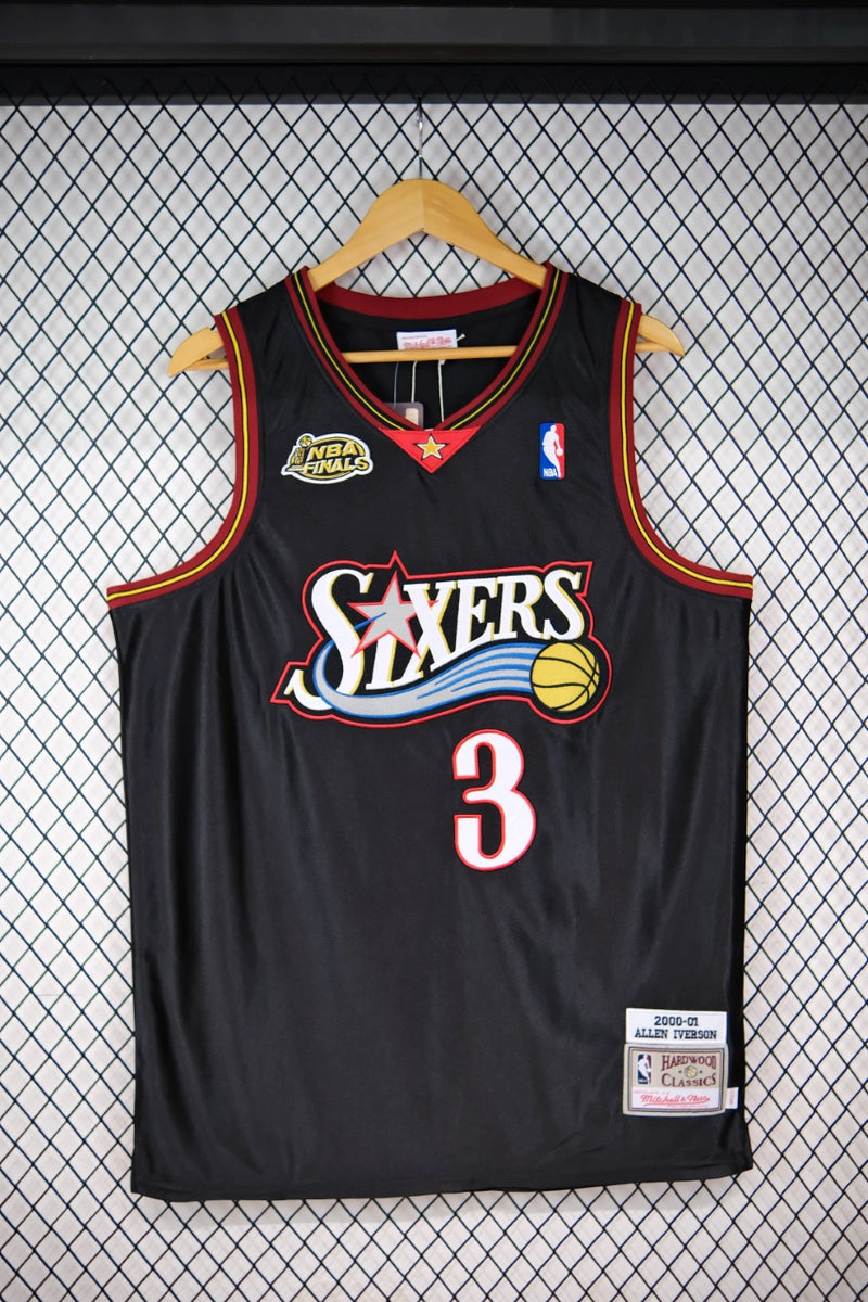 Regata NBA Retrô - Philadelphia 76ers 2000/01 Mitchell & Ness