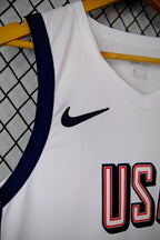 Regata NBA - Seleção Estados Unidos USA Home 2024 Authentic Version