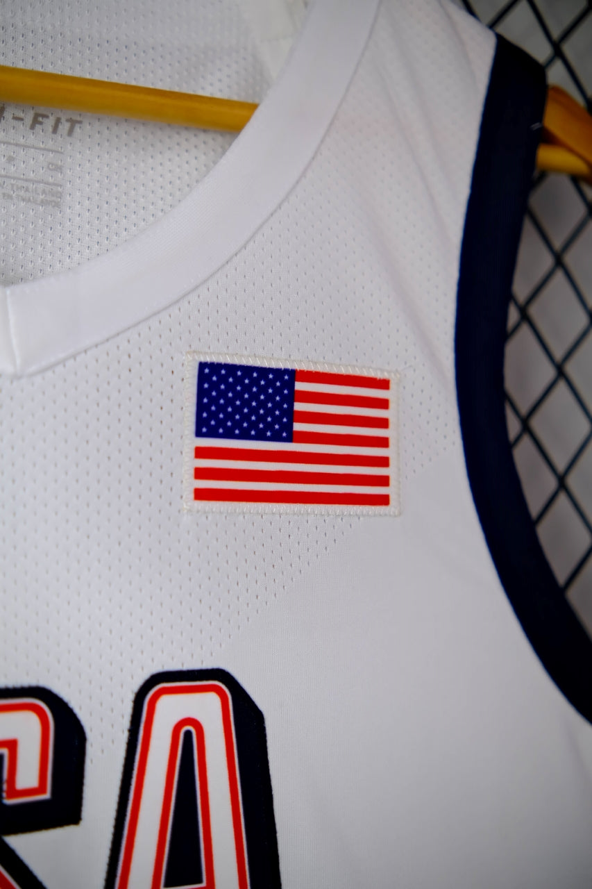 Regata NBA - Seleção Estados Unidos USA Home 2024 Authentic Version