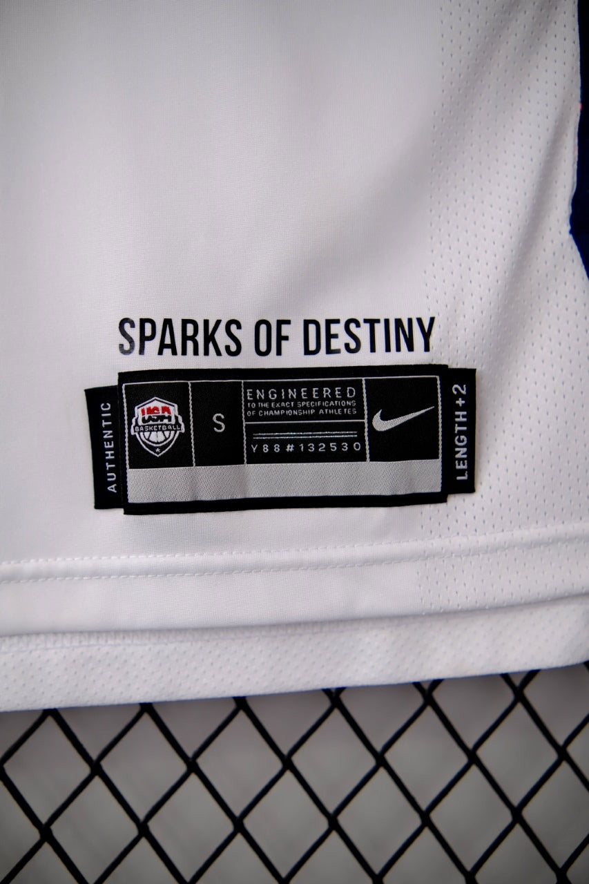 Regata NBA - Seleção Estados Unidos USA Home 2024 Authentic Version