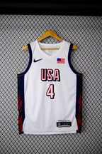 Regata NBA - Seleção Estados Unidos USA Home 2024 Authentic Version