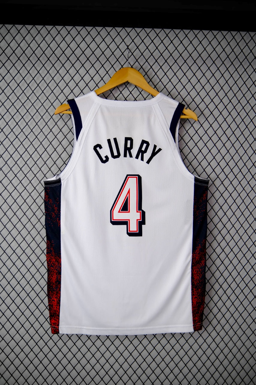 Regata NBA - Seleção Estados Unidos USA Home 2024 Authentic Version