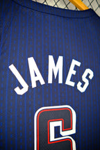 Regata NBA - Seleção Estados Unidos USA Azul 2024 Authentic Version
